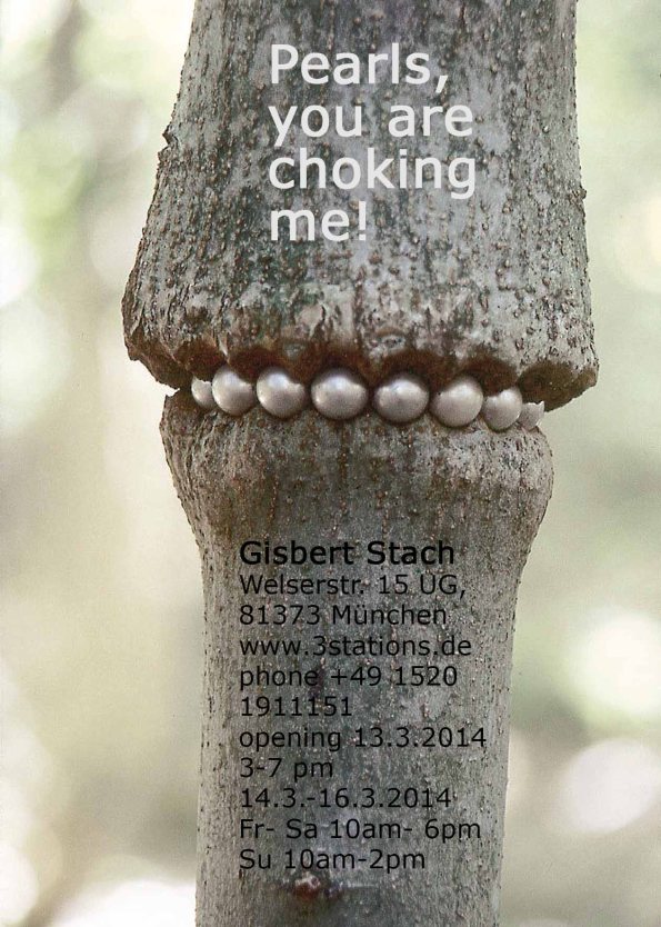 Gisbert Stach_Postkarte1b_Baum_Vorderseite_2014_Einladung