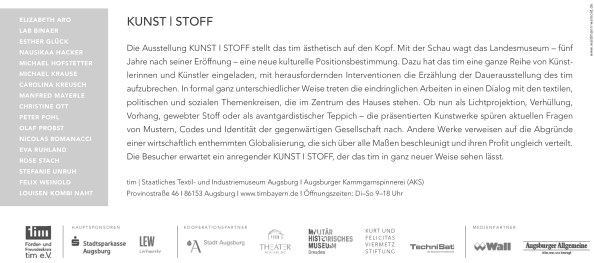 KUNSTOFF_Flyer